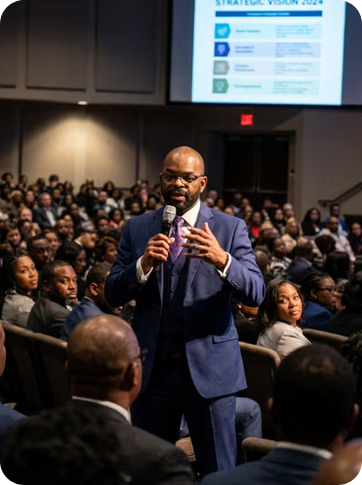 Dr. Washington speaking during Atlanta Tech Week 2026